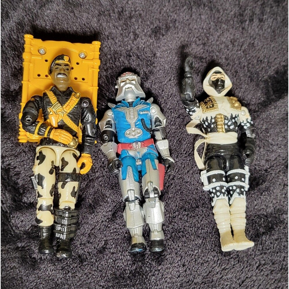 Hasbro G.I. Joe COBRA Trooper Mixed Lot Action Figures 3-Pack Plastic